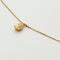 Collier Collier diamant poire 2,52 carats en or jaune 18k Fancy Yellow 58 Facettes