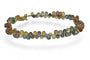 Bracelet Bracelet saphirs multicolores taille briolette en or jaune 18 carats 58 Facettes