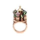 Bague 53 Philippe Tournaire Architecture - Bague Moscou en or jaune 58 Facettes 123577.01