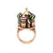 Bague 53 Philippe Tournaire Architecture - Bague Moscou en or jaune 58 Facettes 123577.01