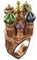 Bague 53 Philippe Tournaire Architecture - Bague Moscou en or jaune 58 Facettes 123577.01