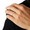 Bague 57 Tiffany & Co. - Bague « diamants au mètre » en platine et diamants 58 Facettes