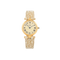 Cartier - Must Vendôme SM watch in silver-gilt, lemon Roman dial 