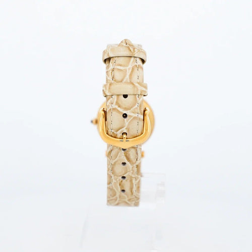 Montre Cartier - Montre Must Vendôme SM en vermeil, cadran romain citron 58 Facettes