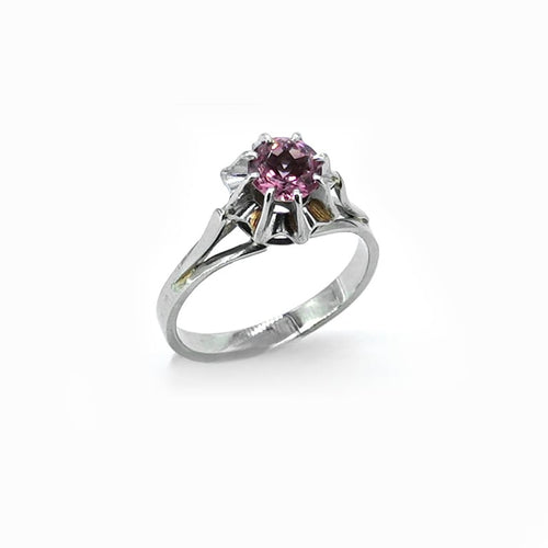 solitaire en tourmaline rose .jpg