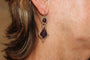 Boucles d'oreilles Boucles d'oreilles anciennes en or 14 carats et améthystes 58 Facettes 7618