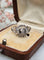 Bague 53 Bague vintage en or blanc 18 carats et diamants 58 Facettes 227