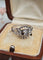 Bague 53 Bague vintage en or blanc 18 carats et diamants 58 Facettes 227