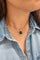 Pendentif Pendentif Art déco octogonal en or rose 18 carats et onyx 58 Facettes 672