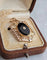 Pendentif Pendentif Art déco octogonal en or rose 18 carats et onyx 58 Facettes 672