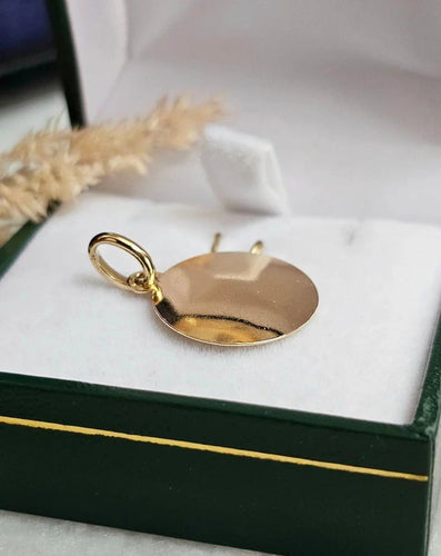 Pendentif AUGIS - Médaille d'Amour en or jaune 58 Facettes 685