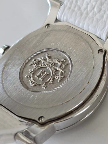 Montre Hermès Heure H - Montre ronde acier 31 mm 58 Facettes
