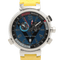 Montre Louis Vuitton Tambour Regatta - Montre chronographe en acier 58 Facettes