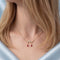 Collier Collier ras du cou rubis et diamants en or jaune 18K 58 Facettes 1759