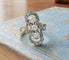 Bague 56 Bague ancienne (1910–1920) en or 18 carats et platine, diamants 58 Facettes 1764
