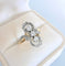 Bague 56 Bague ancienne (1910–1920) en or 18 carats et platine, diamants 58 Facettes 1764