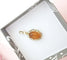 Pendentif MATY - Pendentif cabochon d’ambre en or jaune 18 K 58 Facettes AA 1620