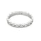 Bague 56 CHANEL - Bague Coco Crush mini modèle en Or blanc 18k 58 Facettes 58FC17-1