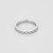 Bague 56 CHANEL - Bague Coco Crush mini modèle en Or blanc 18k 58 Facettes 58FC17-1