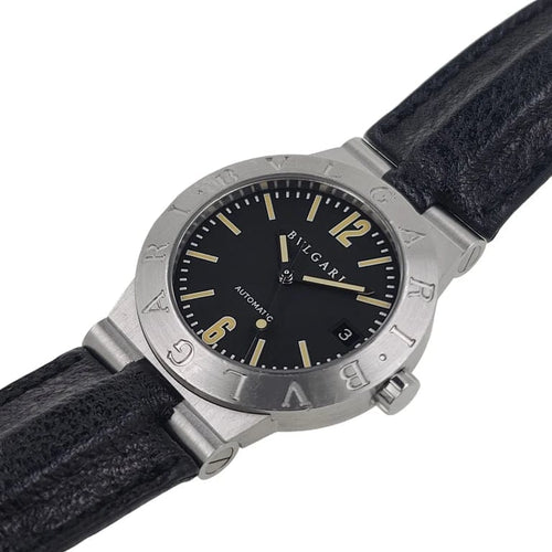 Montre Bvlgari Diagono - Montre automatique LC35S en acier inoxydable 58 Facettes
