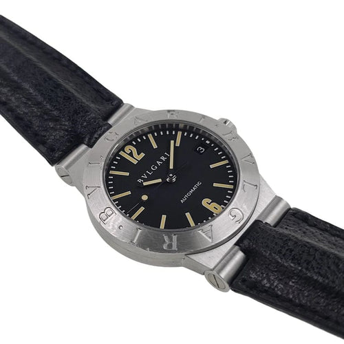 Montre Bvlgari Diagono - Montre automatique LC35S en acier inoxydable 58 Facettes