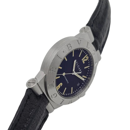 Montre Bvlgari Diagono - Montre automatique LC35S en acier inoxydable 58 Facettes