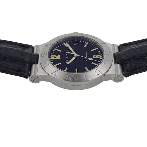 Montre Bvlgari Diagono - Montre automatique LC35S en acier inoxydable 58 Facettes