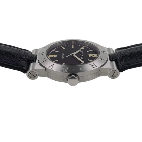 Montre Bvlgari Diagono - Montre automatique LC35S en acier inoxydable 58 Facettes
