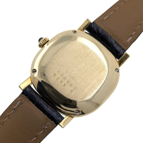 Montre Chopard Happy Diamonds - Montre coussin en or 18 carats et diamants 58 Facettes