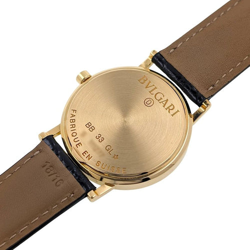 Montre Bvlgari Bulgari - Montre BB33GL en or jaune 18 carats 58 Facettes
