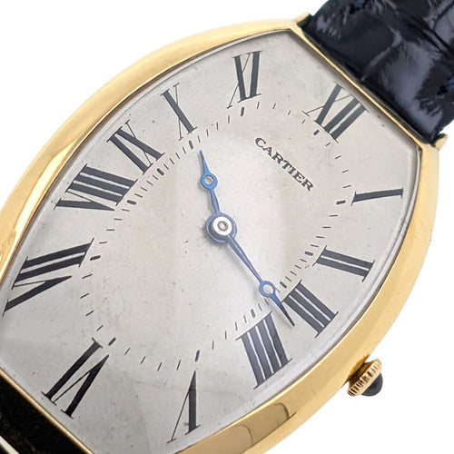 Montre Cartier Tonneau - Montre en or jaune 18 carats avec écrin 58 Facettes