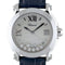 Montre Chopard Happy Sport - Montre en acier, cadran nacre, 7 diamants, saphir 58 Facettes