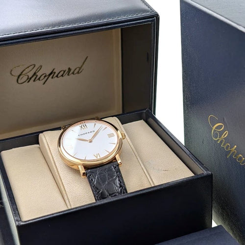 Montre Chopard Classic - Montre en or rose 18 carats réf. 163154-5201 58 Facettes