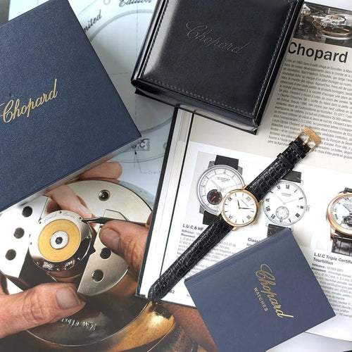 Montre Chopard Classic - Montre en or rose 18 carats réf. 163154-5201 58 Facettes