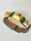 Montre Hermès Médor - Montre en plaqué or, cuir vert 58 Facettes WC-2025-1884