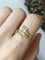 Bague 56 Bague serpent en or jaune 18k et 3 diamants 58 Facettes