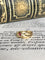 Bague 49 Bague serpent enroulé en or jaune 18k et rubis 58 Facettes