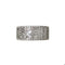 Bague 53 Bague - Or blanc 18 carats et diamants 58 Facettes