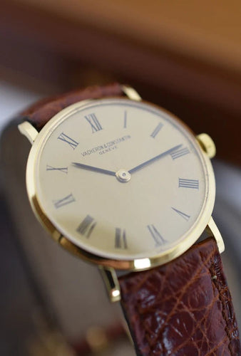 Montre Vacheron Constantin - Montre extra-plate en or jaune calibre 1003 58 Facettes VC-100