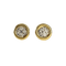 Boucles d'oreilles Boucles d'oreilles clous en or jaune et diamants 58 Facettes INV070