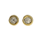 Boucles d'oreilles Clous d’oreilles - Diamants en or jaune 58 Facettes INV070
