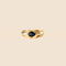 Bague 52 Bague deux ors saphir – Années 1990 58 Facettes