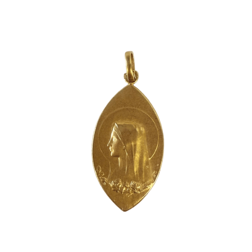 Pendentif Pendentif Vierge en or jaune 18 carats 58 Facettes INV065