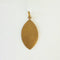 Pendentif DROPSY - Pendentif médaille Vierge en or jaune 58 Facettes INV065