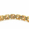 Bracelet Bracelet en or jaune 22 carats serti de saphirs et diamants 58 Facettes 1.0002546/1