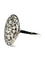 Bague 54 Bague ancienne en or blanc 18K et diamants (0,50 ct) 58 Facettes 1417