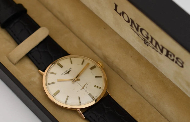 Montre Longines - Montre calibre 420 en or jaune 18 carats 58 Facettes LON-100