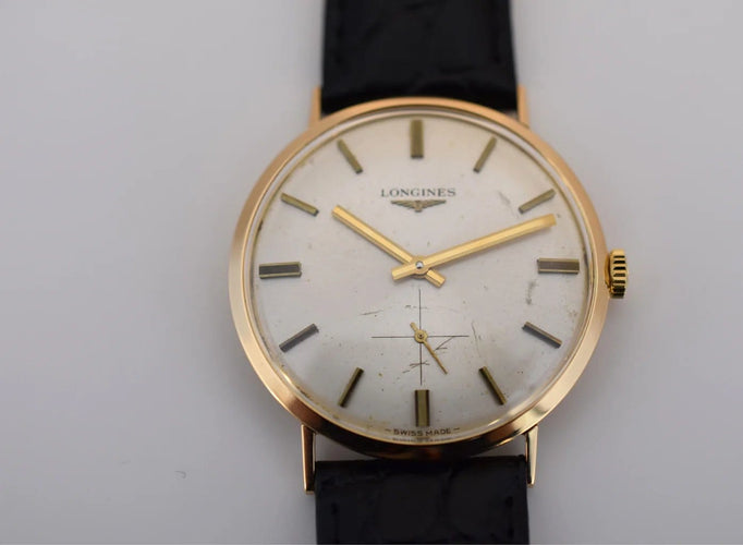 Montre Longines - Montre calibre 420 en or jaune 18 carats 58 Facettes LON-100