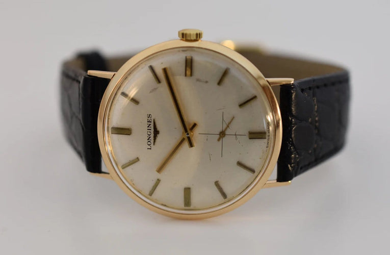 Montre Longines - Montre calibre 420 en or jaune 18 carats 58 Facettes LON-100