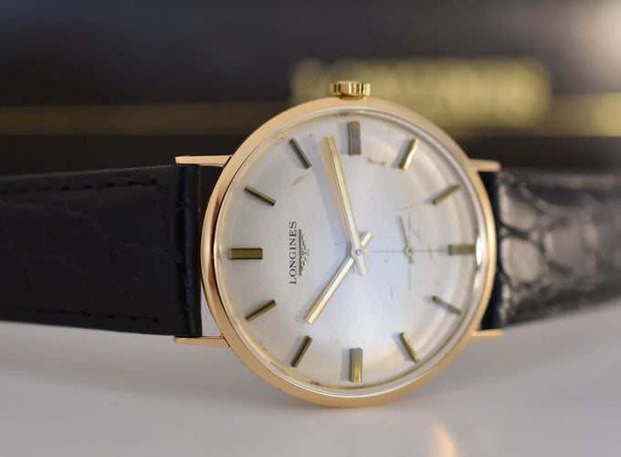 Montre Longines - Montre calibre 420 en or jaune 18 carats 58 Facettes LON-100